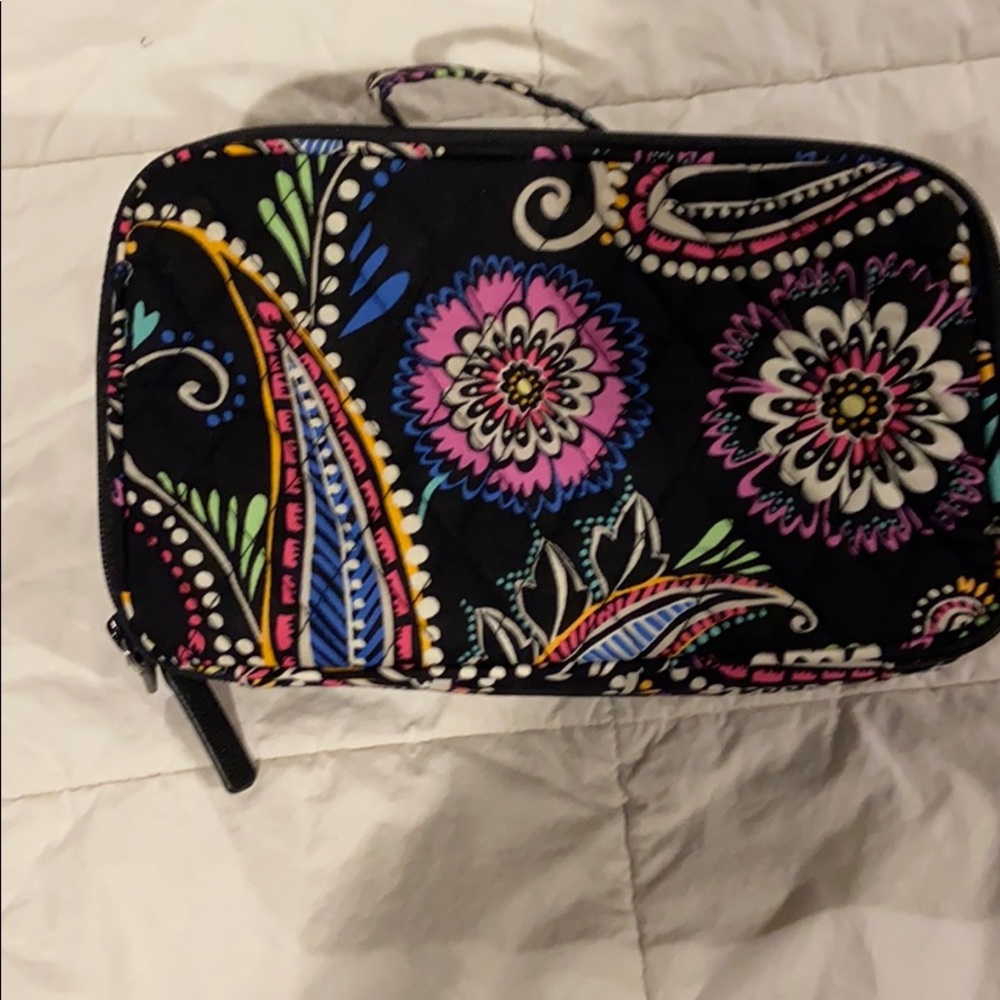 Vera Bradley blush and brush case